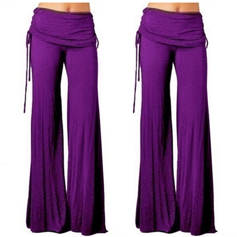 Fashion wide-leg pants ebay new dance trousers wish hot flared pants