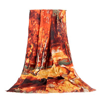 Ancient literature and art national style scarf