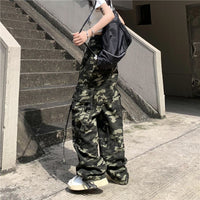 Retro Hip Hop Camouflage Slacks