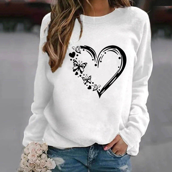 Women's Fashion Casual Loose Sweatshirt