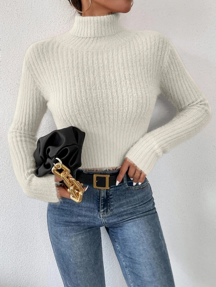 Long-sleeved Mink-like Sweater Bottoming Shirt