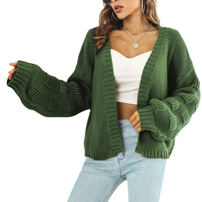 Women's Knitted Cardigan Casual Retro