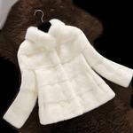 New Haining Fur Ordinary Mink Jacket Stand-collar Mink Coat