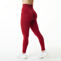 Honey Peach Pants Elastic Yoga Pants