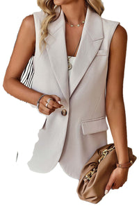 Suit Jacket Women's Loose Temperament Commuter Sleeveless Suit Vest