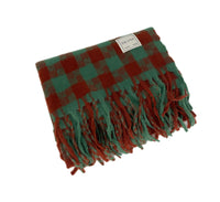 Women's Korean Style Thickened Houndstooth Plaid Scarf