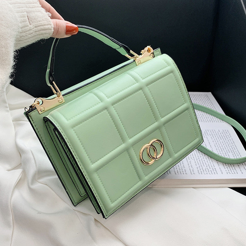 Fashion One Shoulder Fashion Handheld Small Square Bag