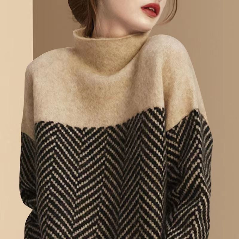 Thickened Turtleneck Bottoming Shirt Autumn And Winter Warm Sweater