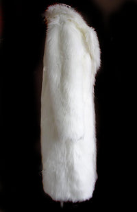 Fox Fur Jacket Super Long Luxury Domineering