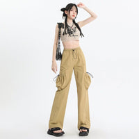 American Parachute Overalls Thin High Top Sports Tactical Pants