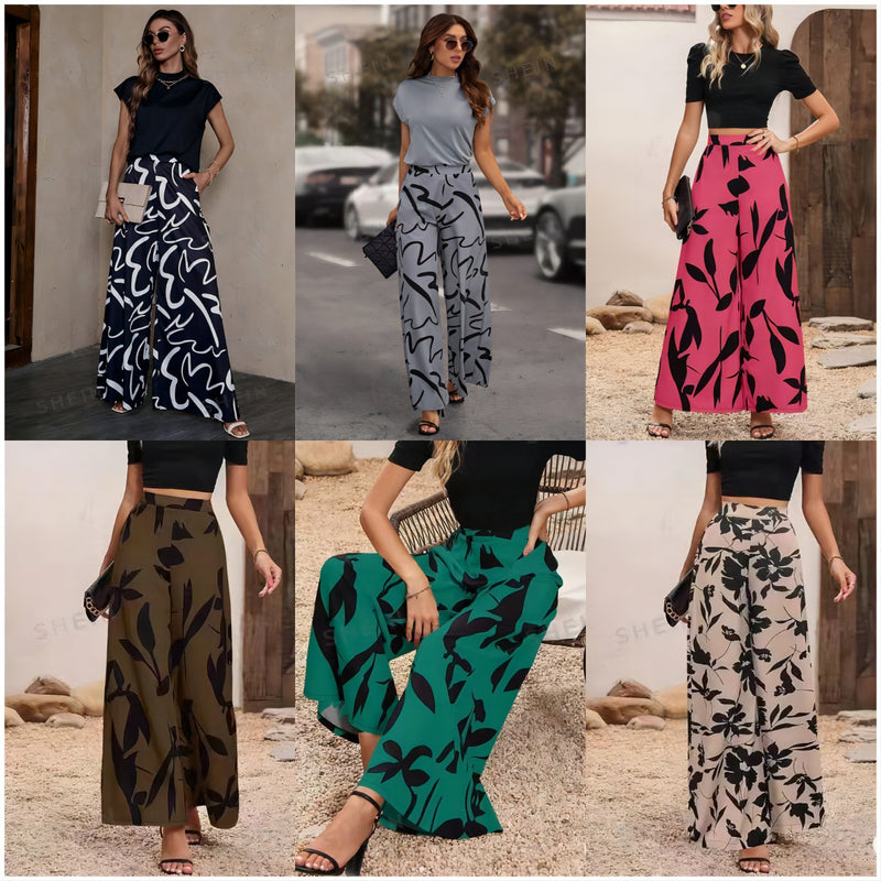 Women's Creative Style Spring Hip Hop Style Street Wide-leg Pants