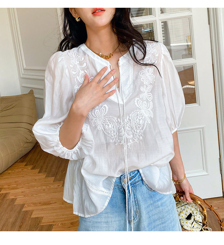 Women's Vacation Style Loose Top