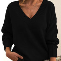 Women's Fashion Casual Versatile Knit Shirt