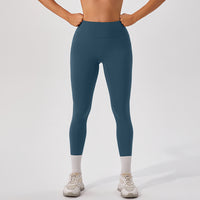 Quick-drying Tight High Waist Yoga Belly Contracting Hip Raise Fitness Pants