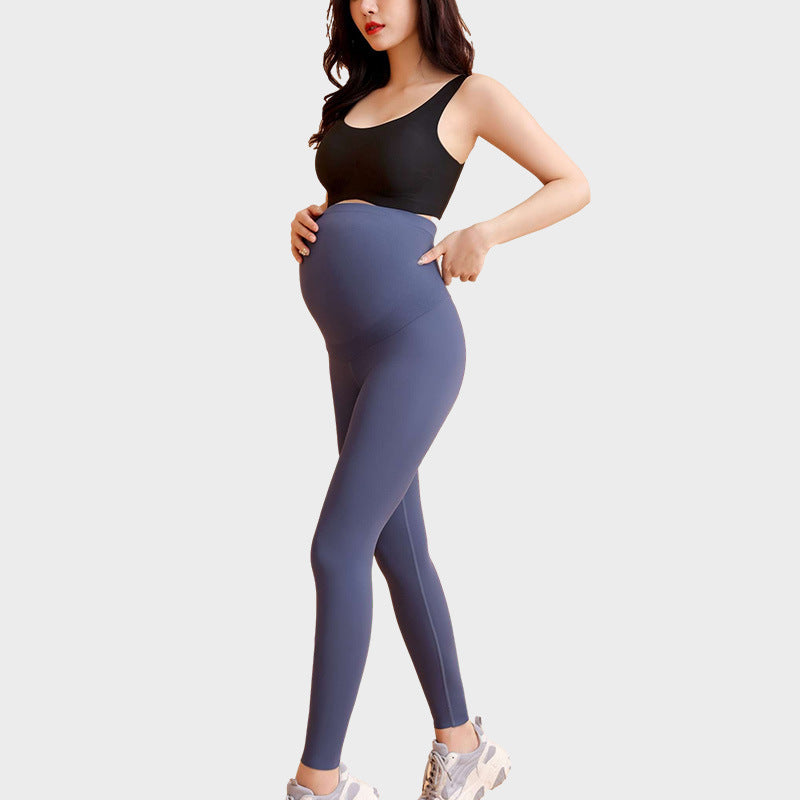 Fleece Pregnant Women Lightweight Autumn And Winter High Elastic Buttocks Leggings