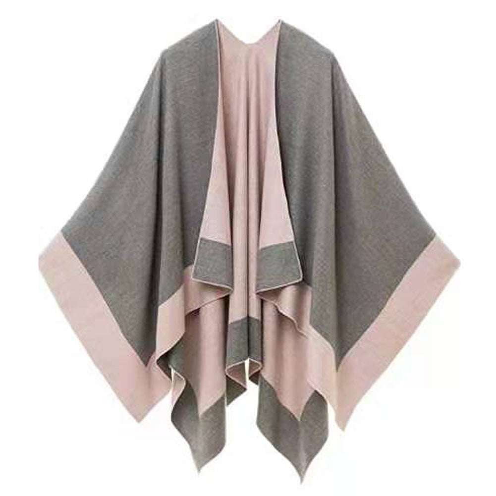 Imitation Cashmere Cape All-match Shawl