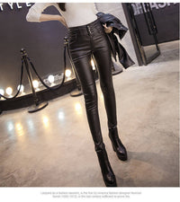 Thin And Large Pencil Pants For Outer Wear