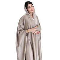 Fashion Soft Light Forged Batwing Sleeve Robe