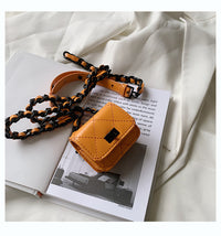 Headphone Bag Mini Bag Single Shoulder Small Square Bag