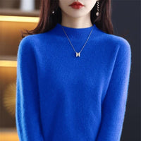 Fashion Women's Mock Neck Sweater