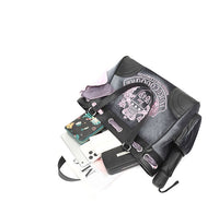 Velvet Embroidered Large Capacity Portable Shoulder Bag