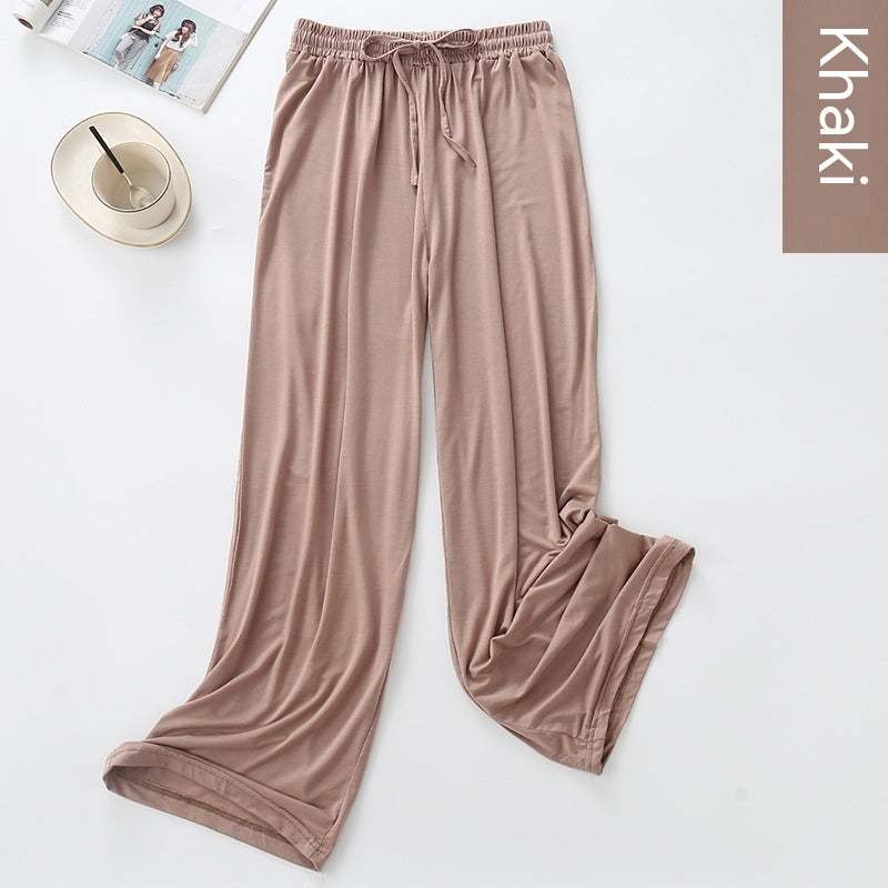 Women's Wide-leg Pants Modal Slimming Casual Flared Pants Women's All-matching