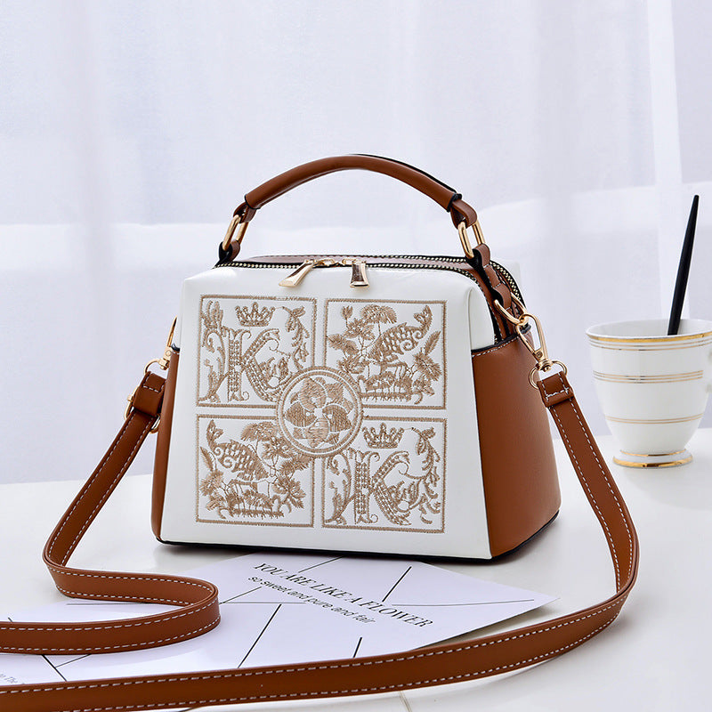 Women's Shoulder Bag Cross-body Embroidery