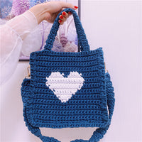 One-shoulder Messenger Cute Woolen Women's Bag