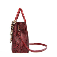 Women's Retro Fashion Embossed Large-capacity Tote One-shoulder Picture And Mother Handbag