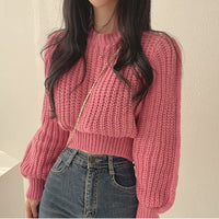 Korean Style Fashionable Temperamental All-match Loose Top