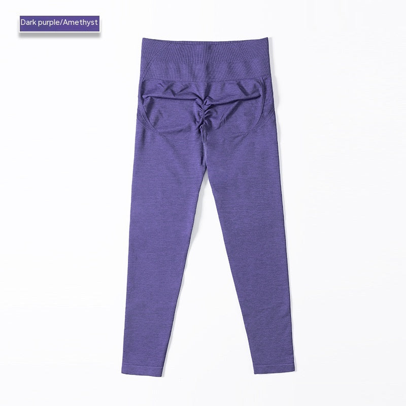 High Top Sports Fitness Belly Contracting Yoga Trousers