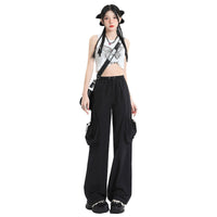 American Parachute Overalls Thin High Top Sports Tactical Pants