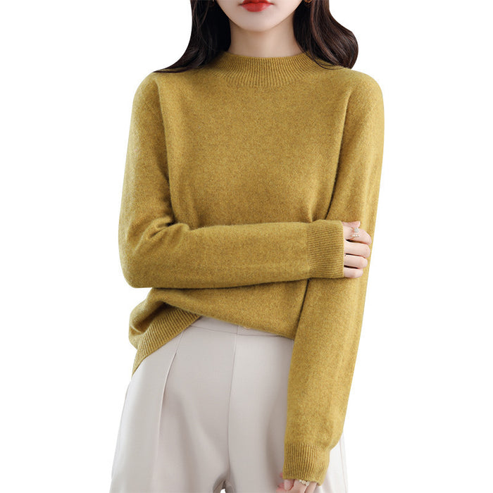 Fashion Women's Mock Neck Sweater