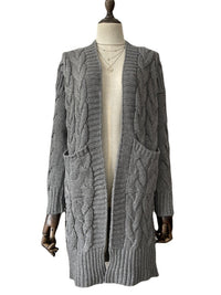 Idle Style Mid-length Cardigan Sweater