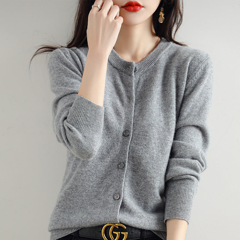 Women's Cardigan Sweater Coat Short Knitwear