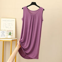 Women's Summer Thin Loose Modal Shift Dress