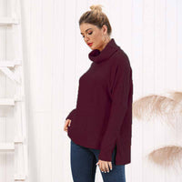 Fashion High Collar Women's Sweater