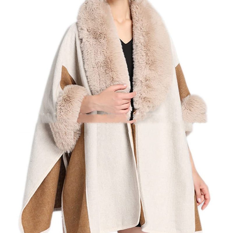 Women's Plus Size Loose Woolen Coat