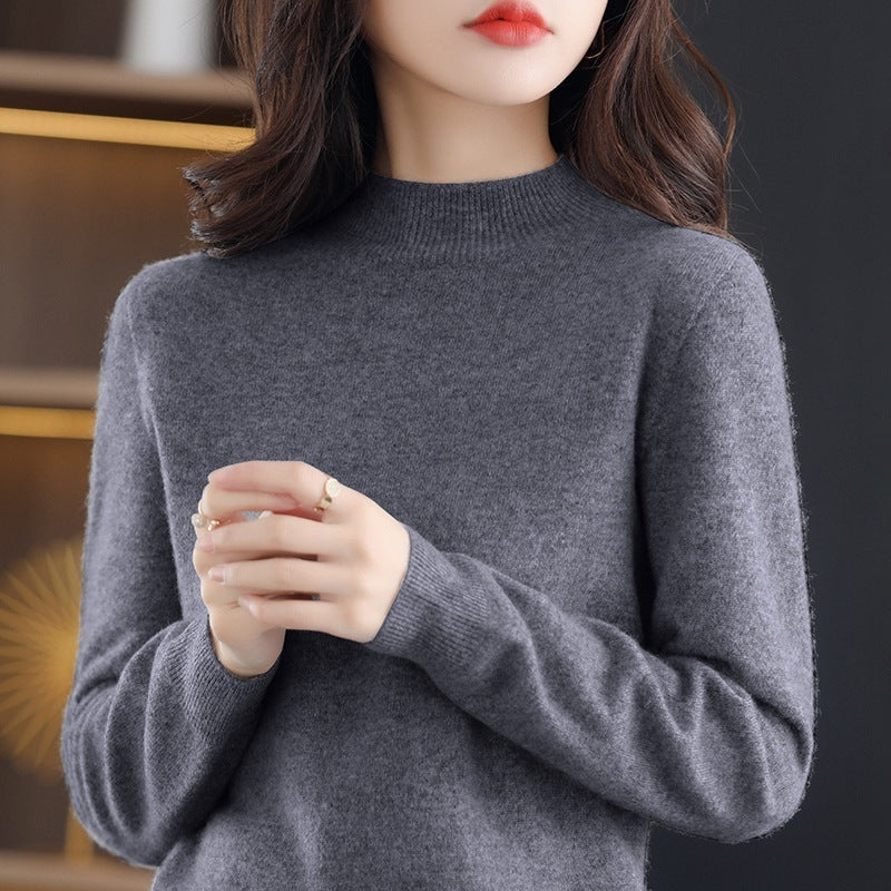 Fashion Women's Mock Neck Sweater