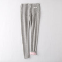 New Silver Fox Velvet Thickened Pregnant Women's Legging Trousers