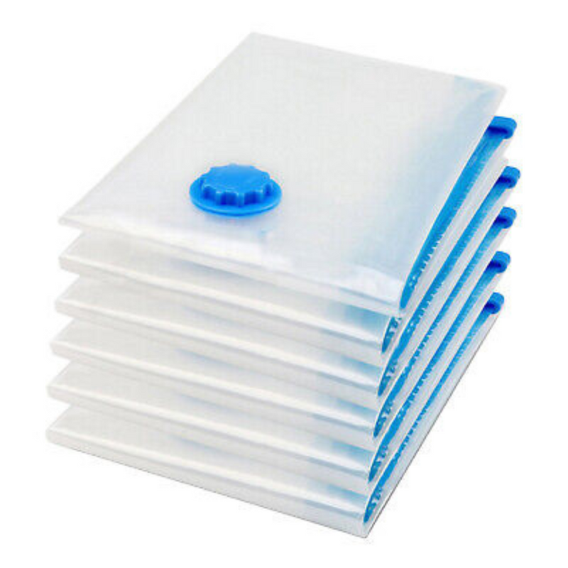 100X80CM LARGE PACK OF 10 STRONG VACUUM STORAGE SPACE SAVING BAGS VAC BAG SPACE
