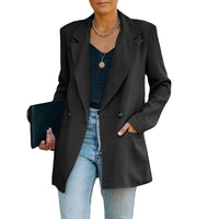 Slim Lapel Small Suit European And American Fashion Long Sleeve Business Wear Jacket