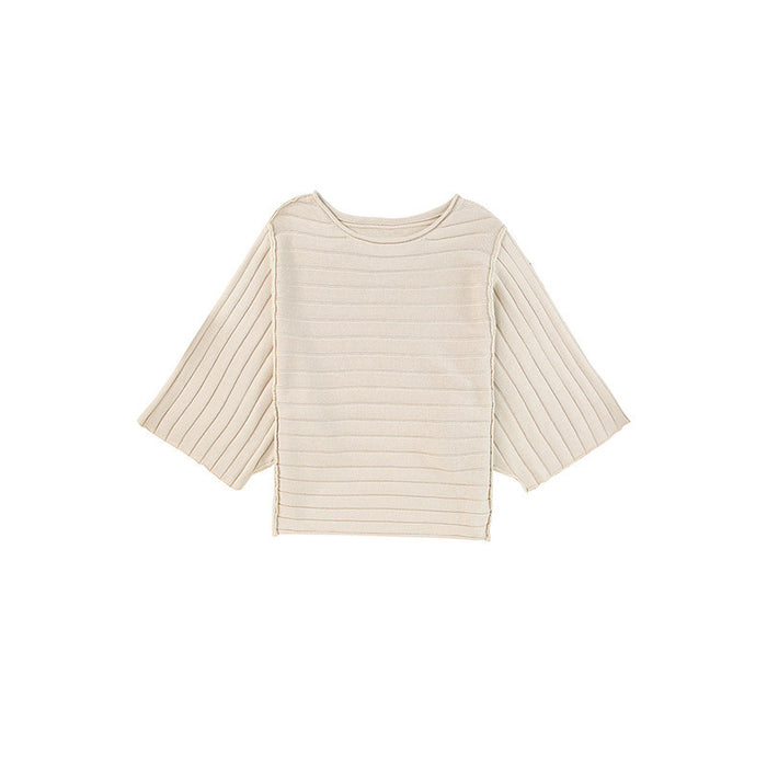 Women's Loose-fitting Casual Round-neck Sweater