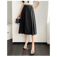 High Waisted A-line Large Swing Skirt