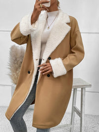 Leisure Commute Woolen Coat For Women