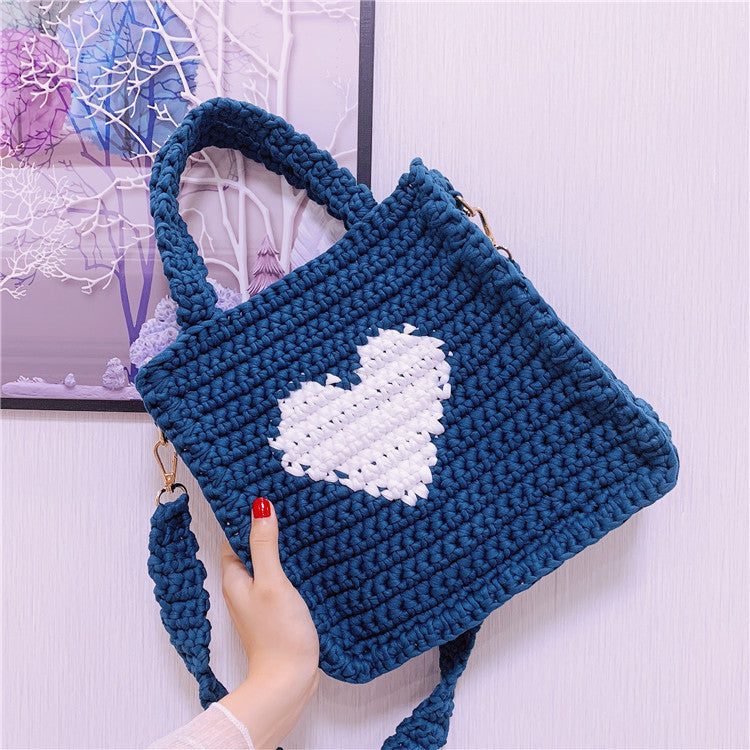 One-shoulder Messenger Cute Woolen Women's Bag