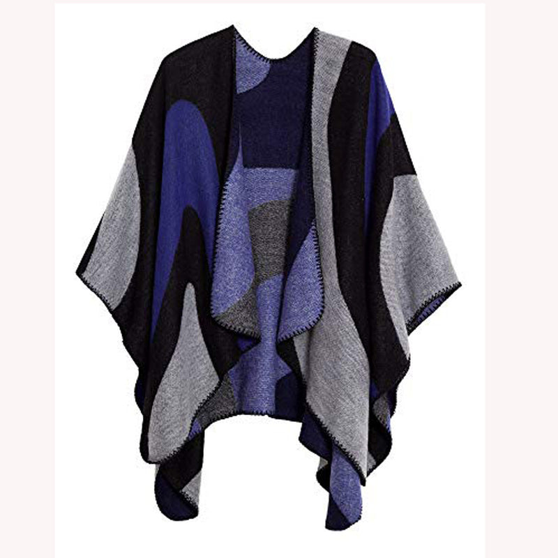 European And American Street Classic Fashion Wave Shawl