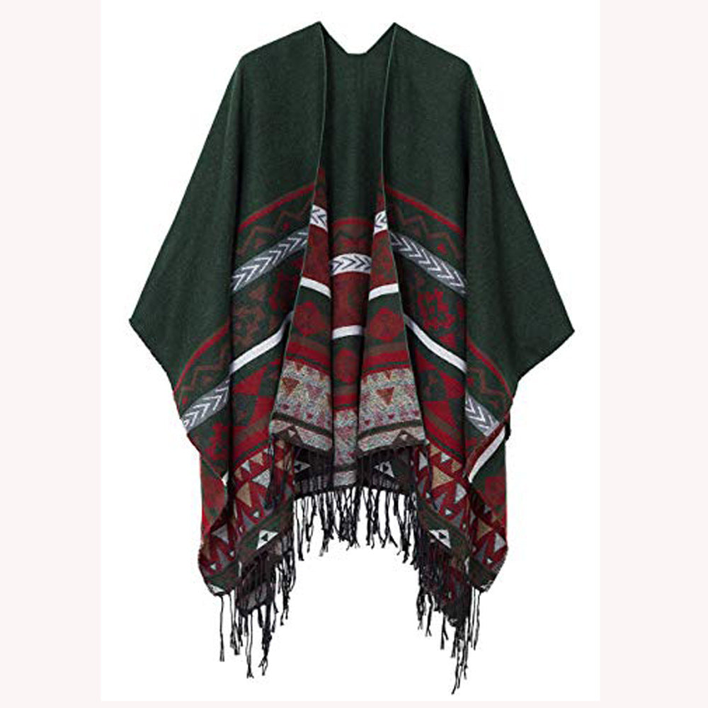 European And American Street Classic Fashion Wave Shawl