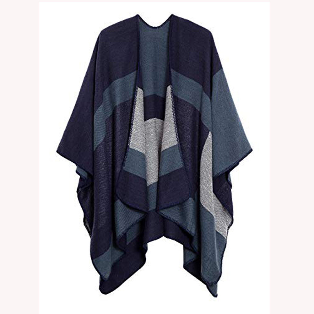 European And American Street Classic Fashion Wave Shawl