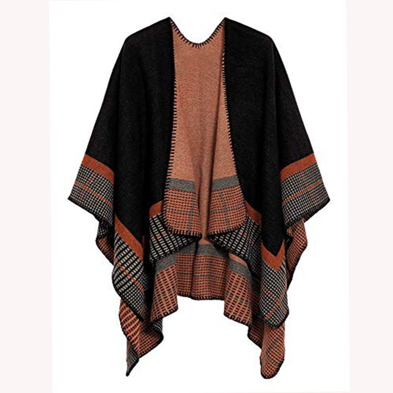 European And American Street Classic Fashion Wave Shawl